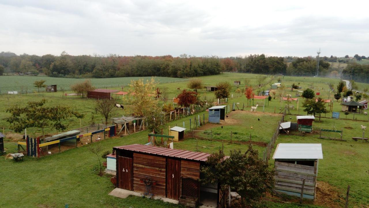 La Petite Ferme De Pouillon - Parc Animalier - Aire De Loisirs B&B 외부 사진